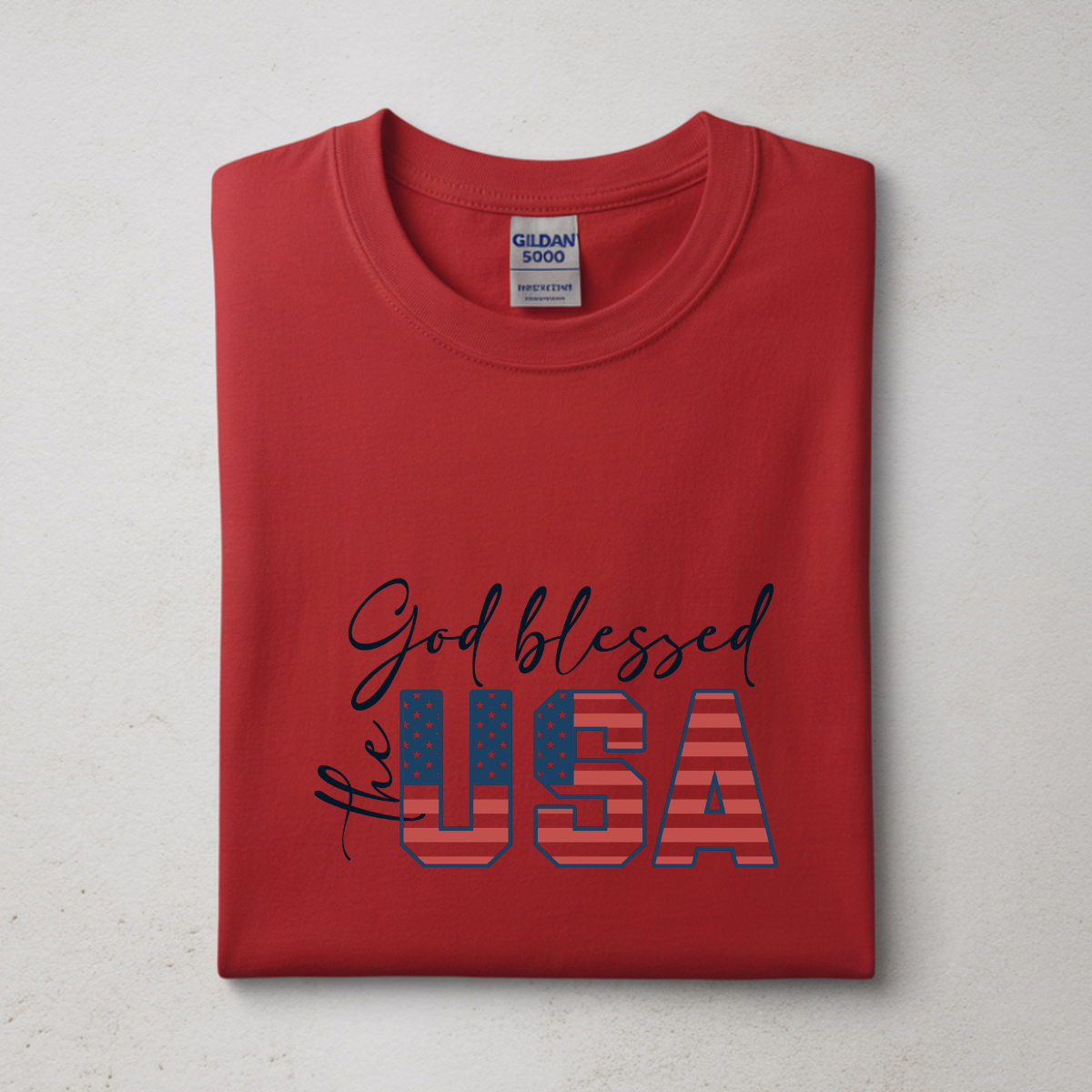 God Blessed the USA Patriotic Graphic Tee 🇺🇸