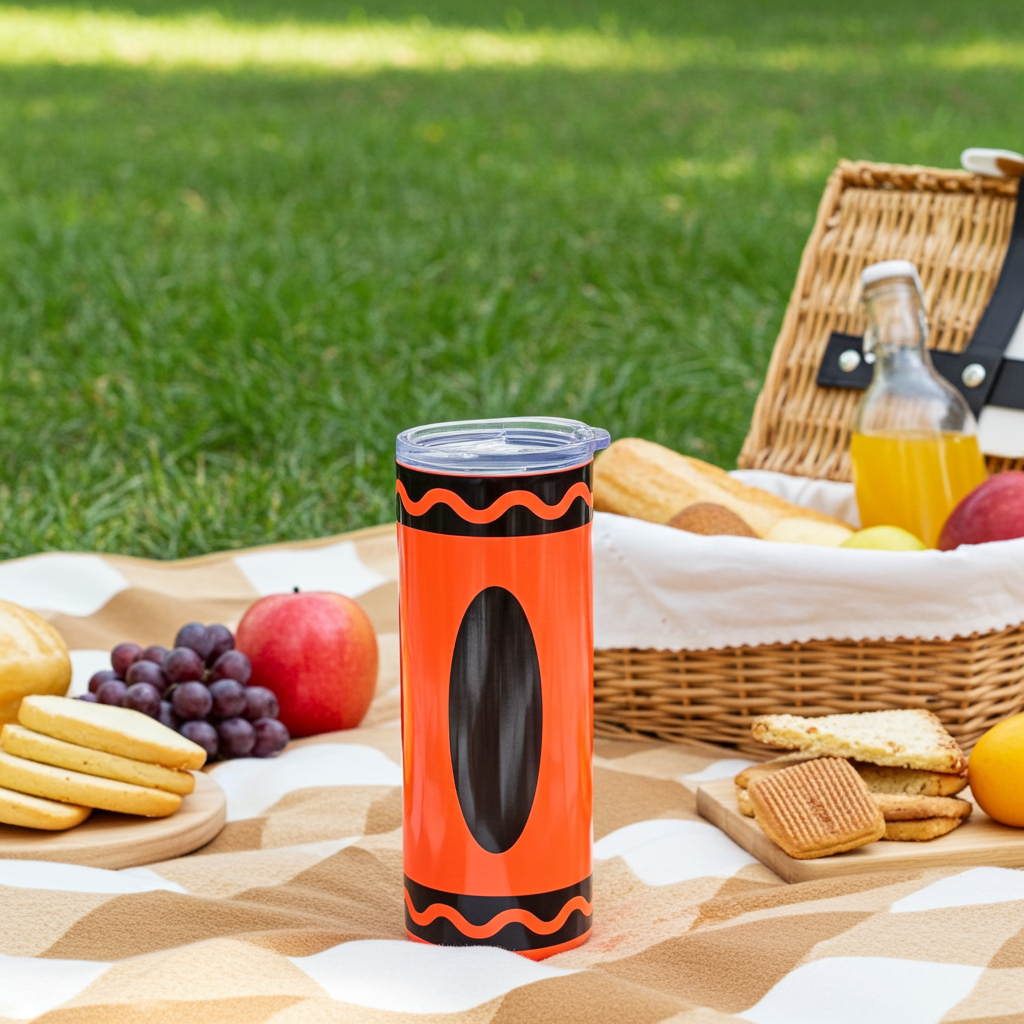 Bright & Fun Crayon 20oz Stainless Steel Tumbler