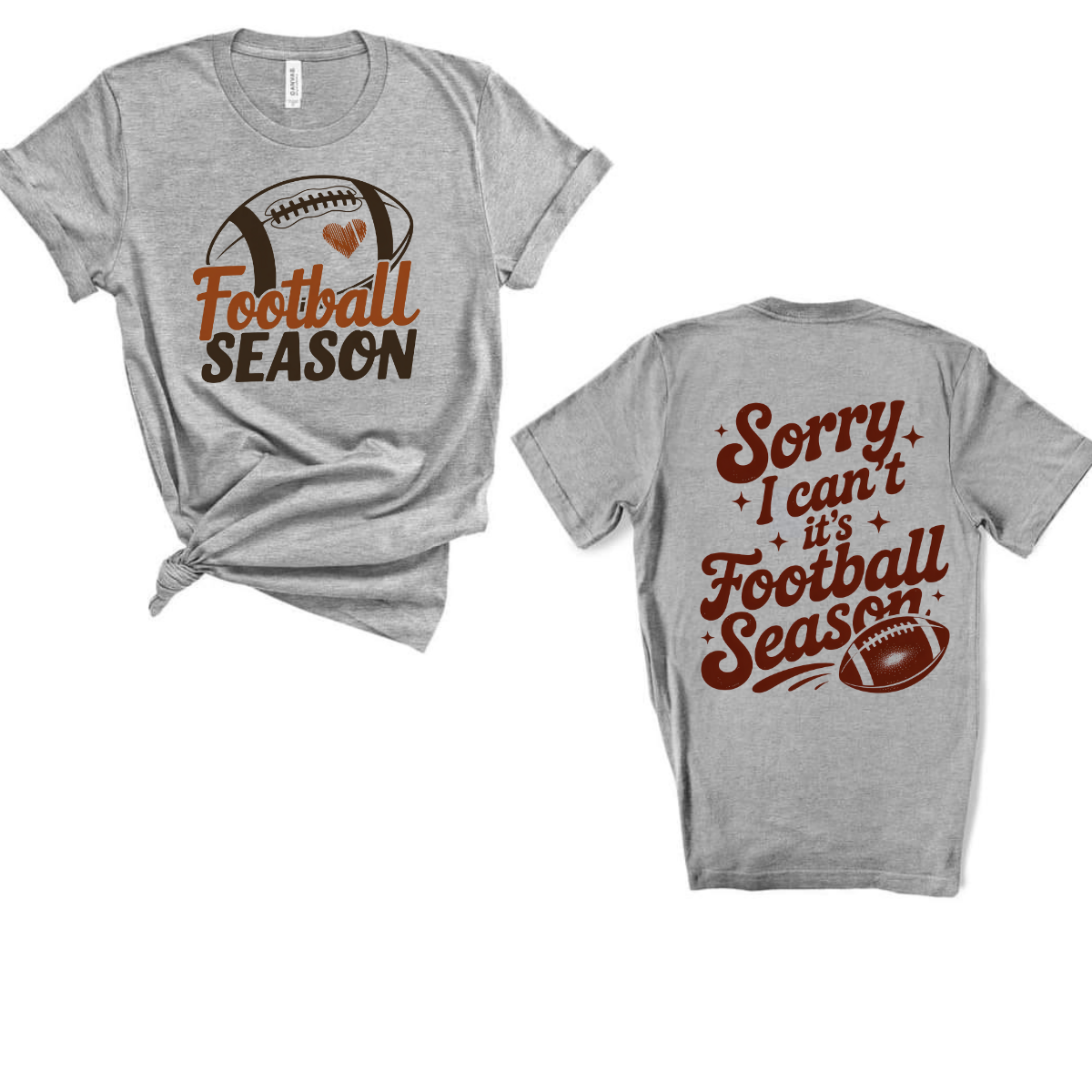 Fall Football Season shirt | Sorry I Can’t It’s Football Season Shirt | Game Day Outfit Top