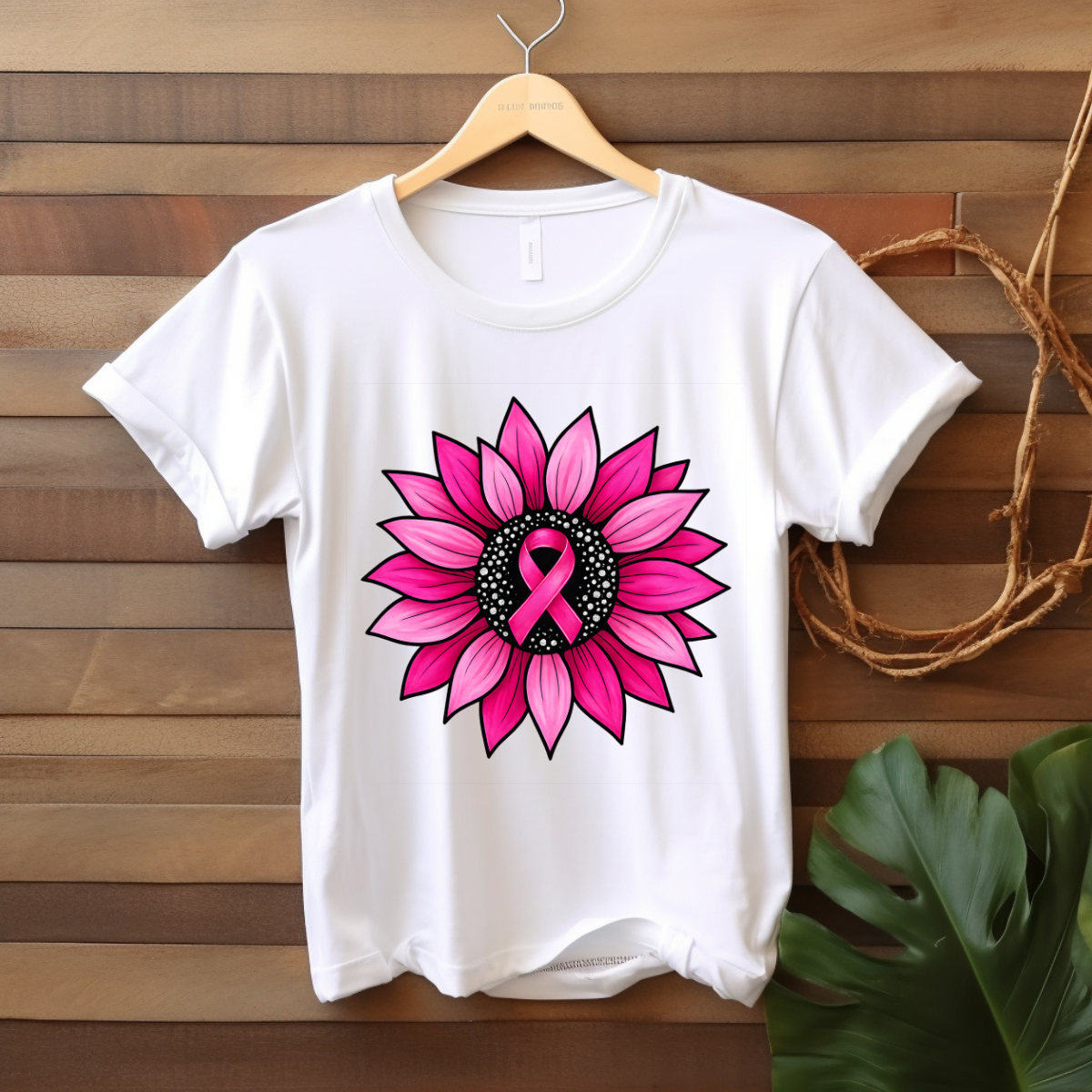 Pink Sunflower Breast Cancer Awareness Sweatshirt β Support Hope & Strength Crewneck β October Awareness Gift for Women