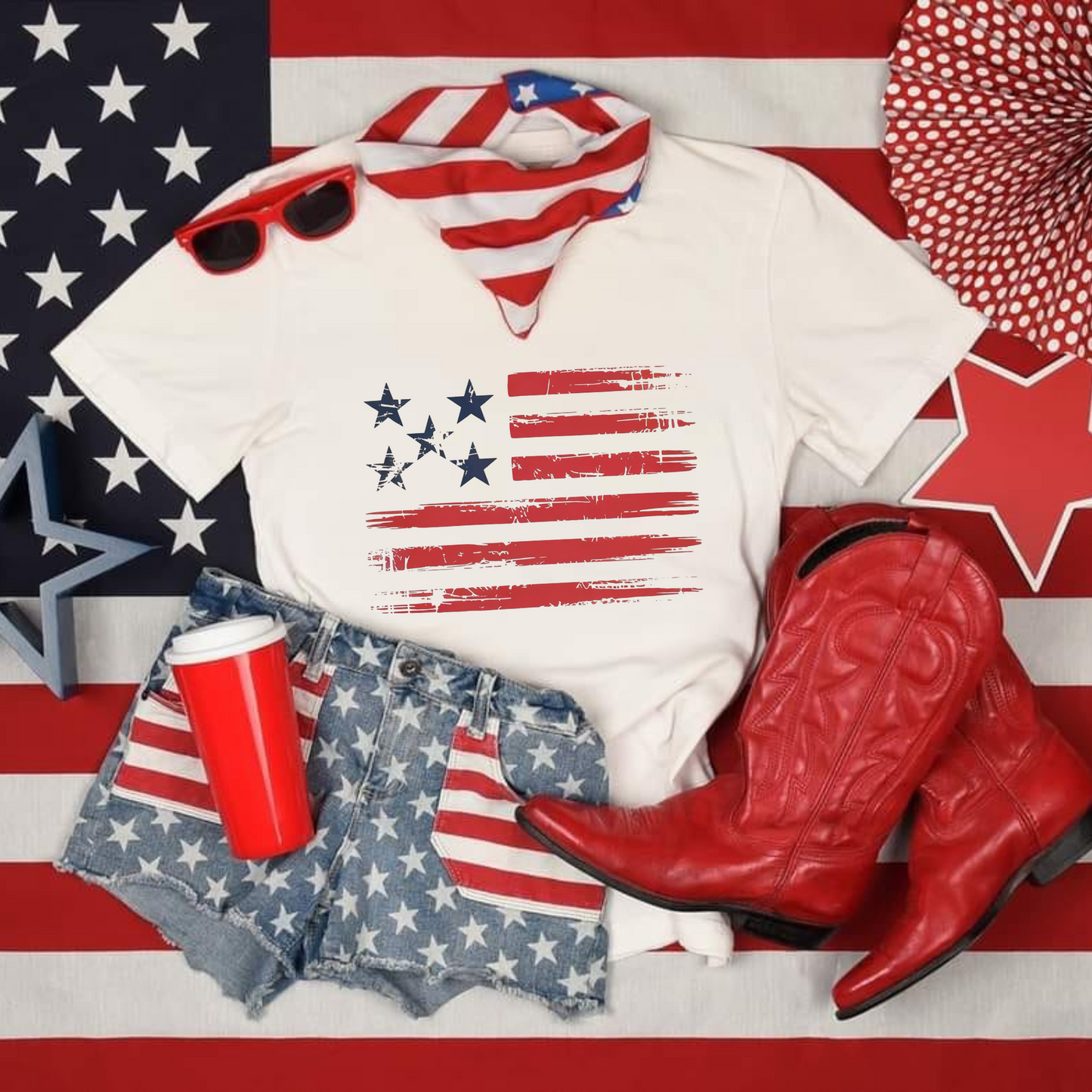 4th of July Graphic Tee