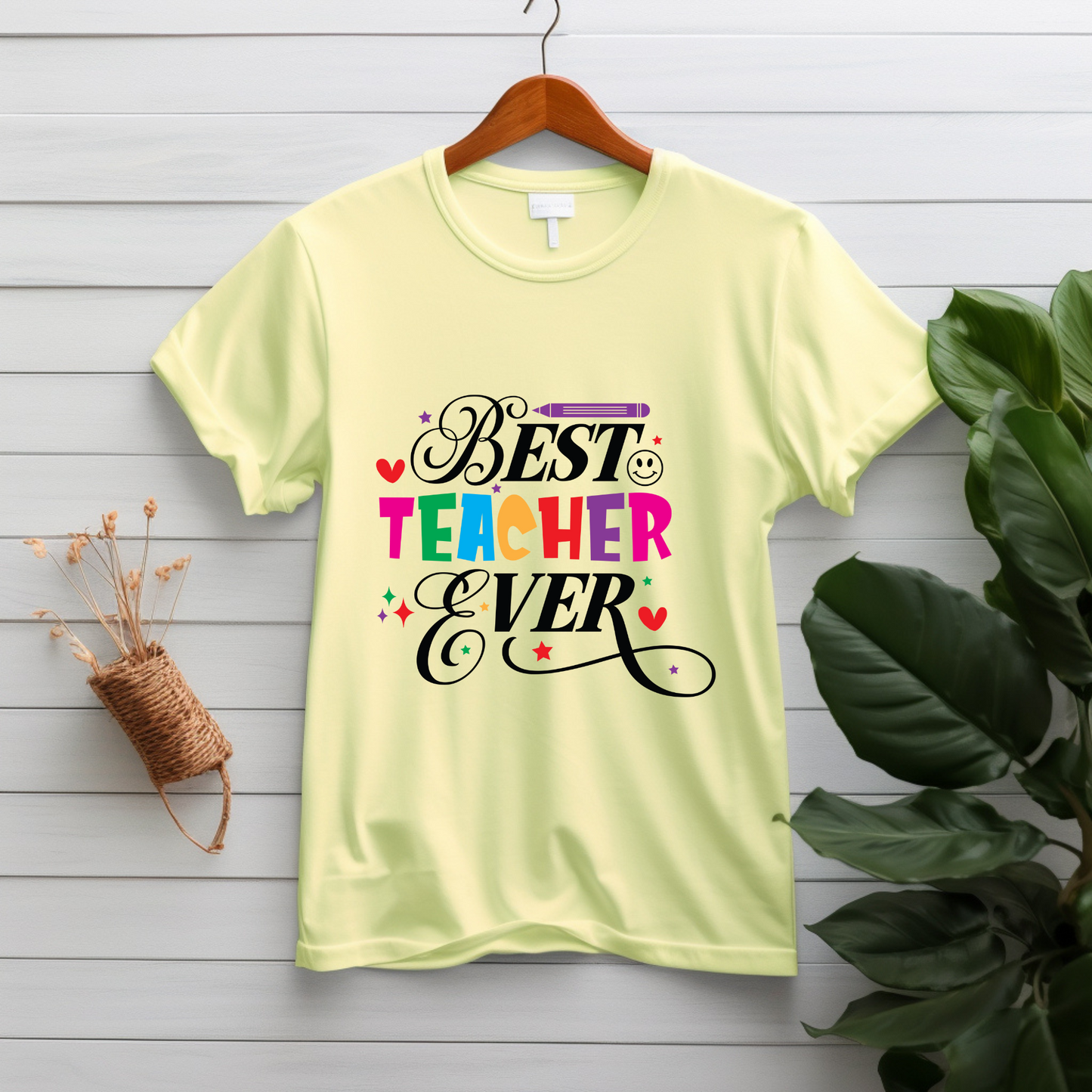 Best Teacher Ever Graphic Tee