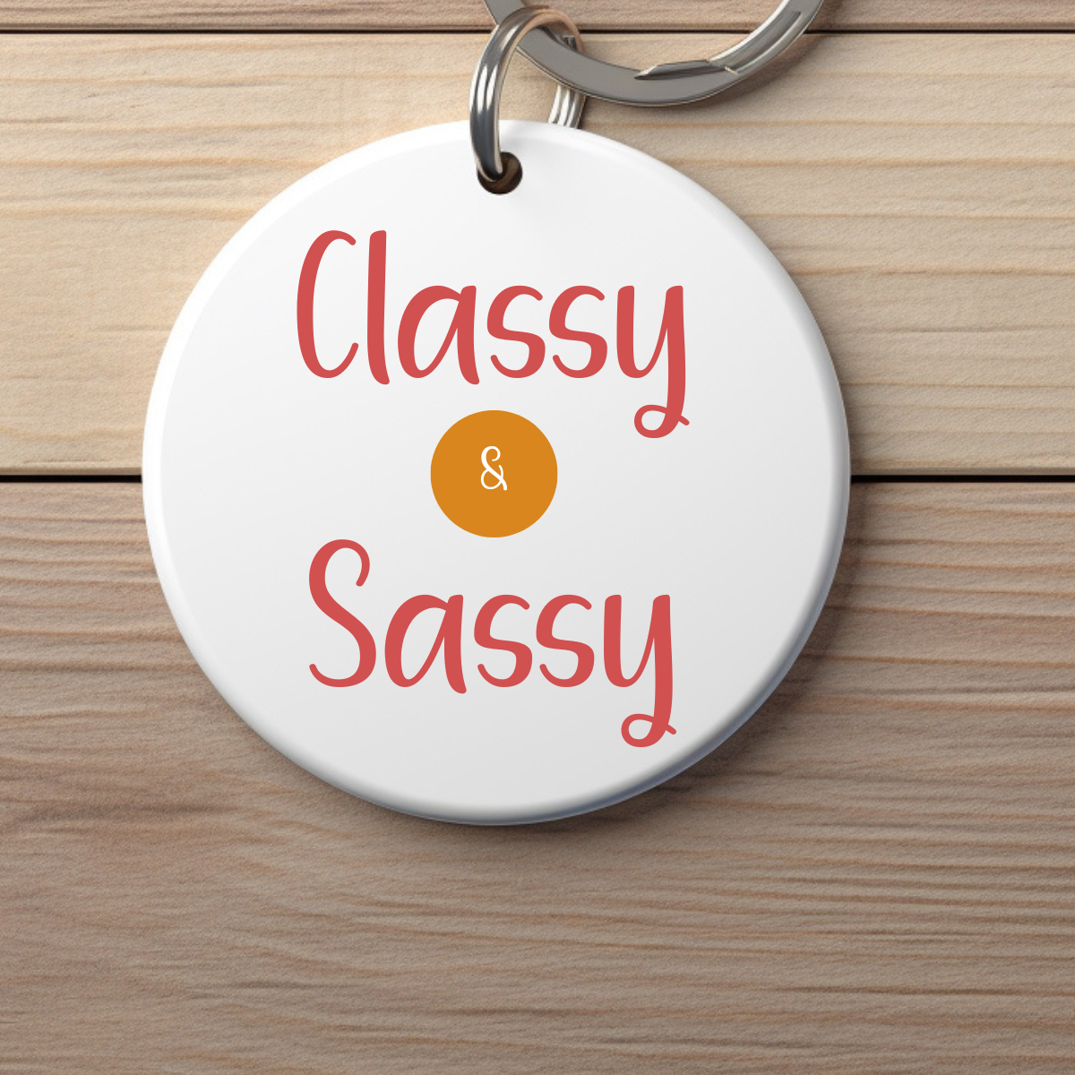 Classy & Sassy Acrylic Car Charm