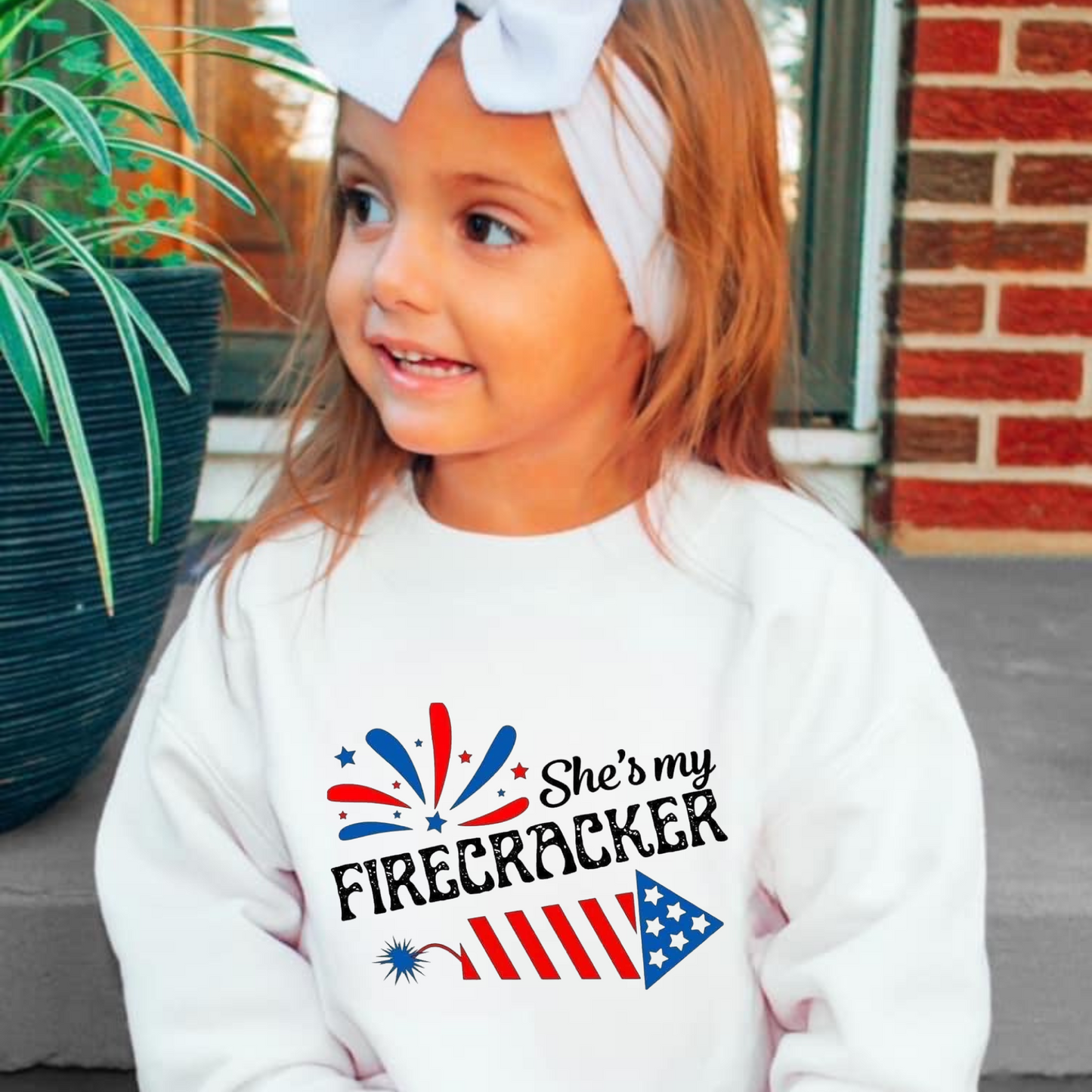 "She's my firecracker" Graphic Tee