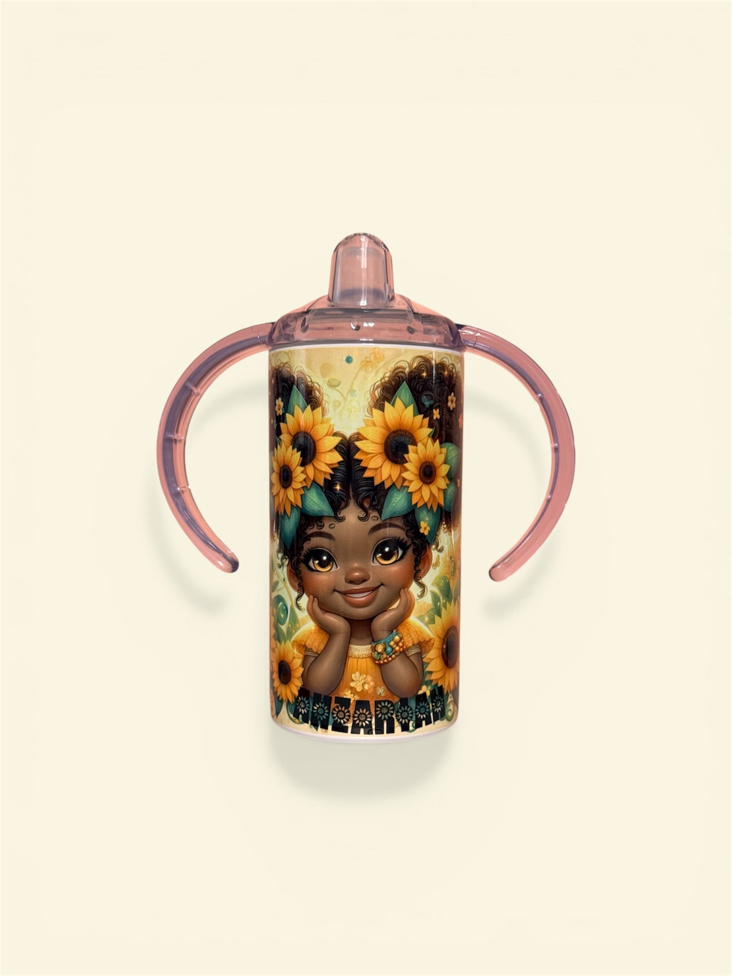 Personalized 12oz Kids Stainless Steel Sippy Cup Tumbler