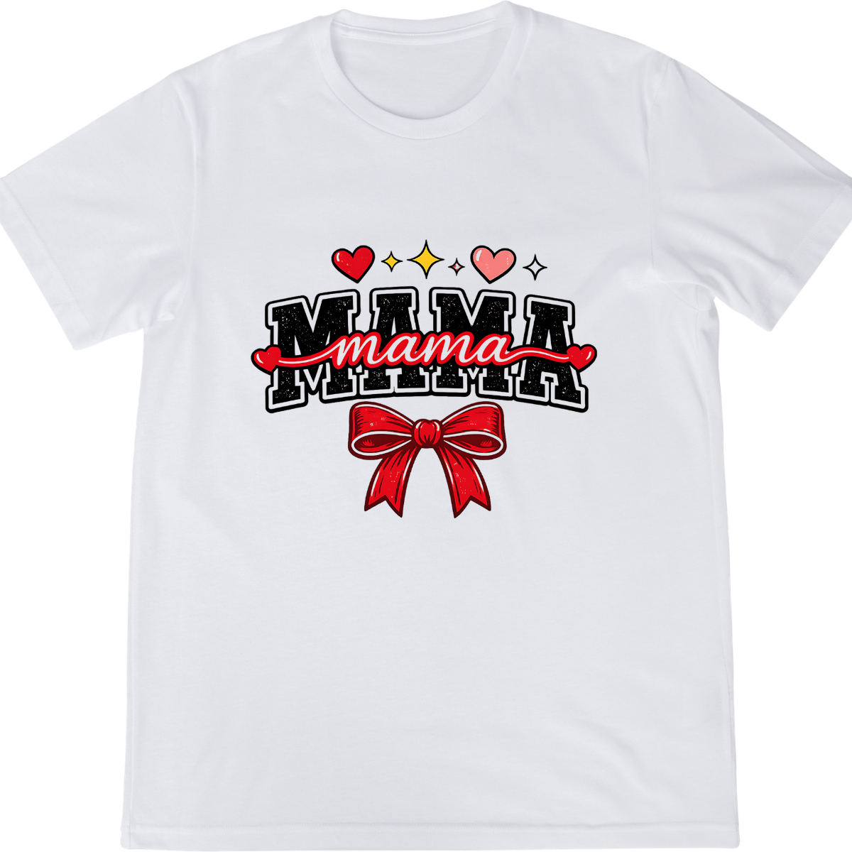 Cute Mama Bow Graphic Tee