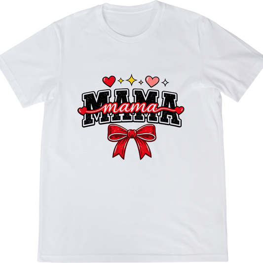 Cute Mama Bow Graphic Tee
