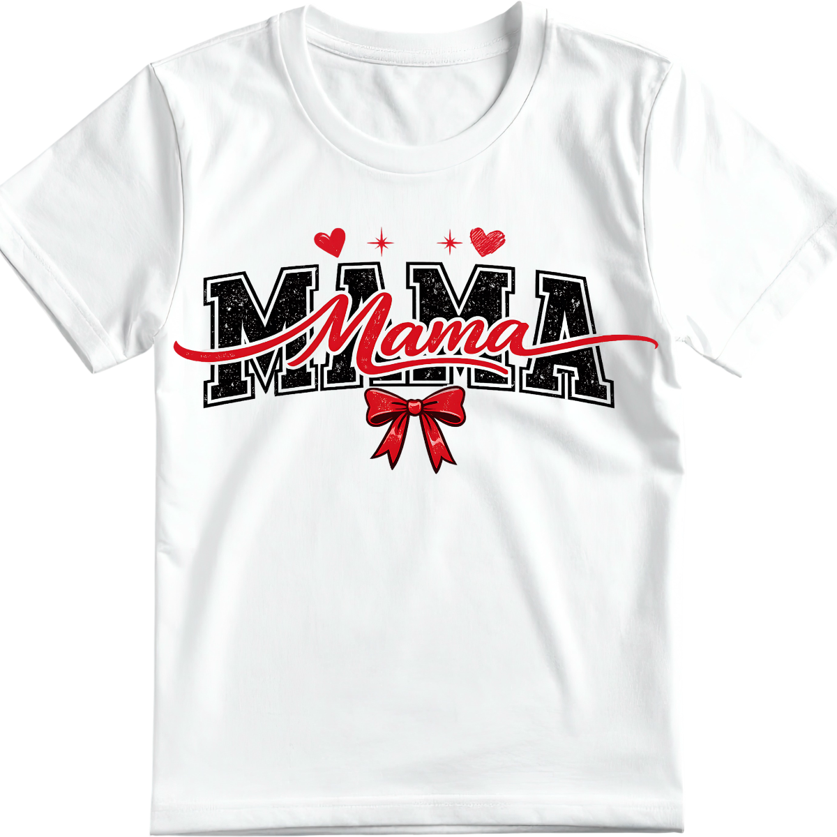 Retro Mama Bow Graphic Tee
