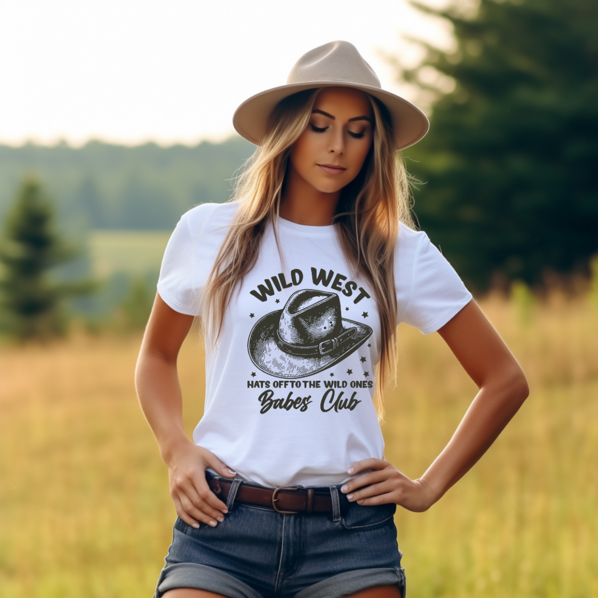 Wild West Babes Club Graphic Tee