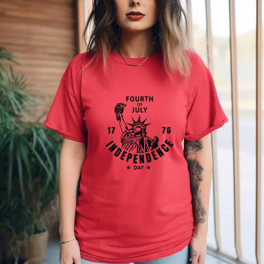 Fourth of July Independence Day Graphic Tee