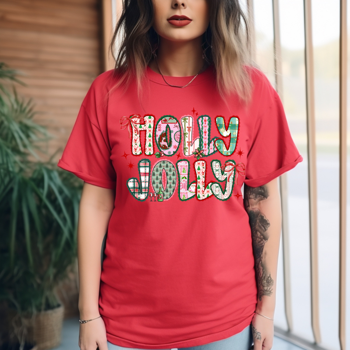 🎄✨ Holly Jolly Christmas Sweatshirt ✨🎅