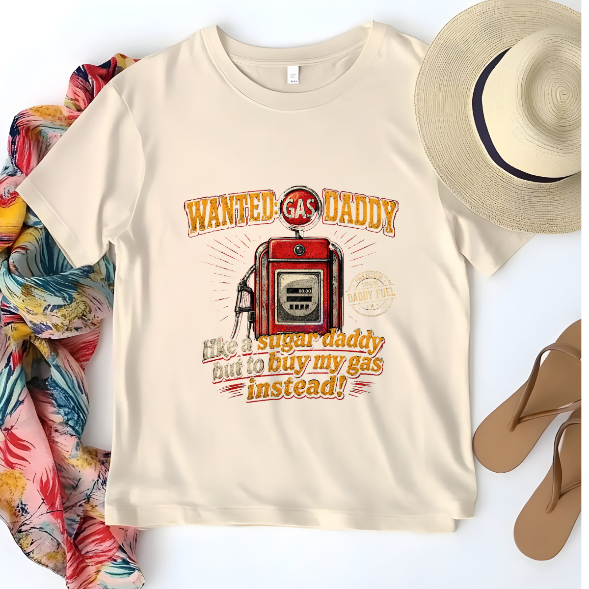 Wanted: Gas Daddy Graphic Tee