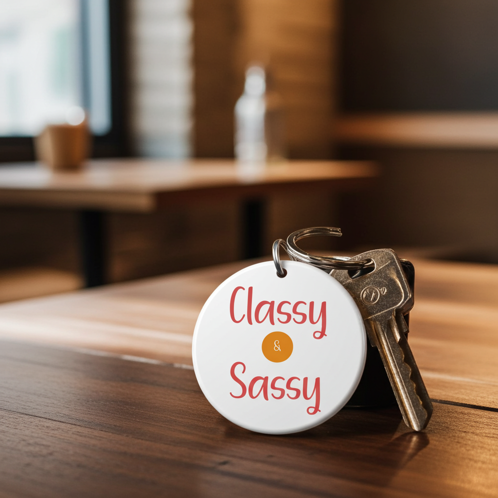 Classy & Sassy Acrylic Car Charm