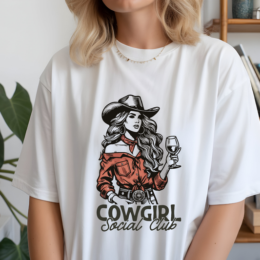 Cowgirl Social Club Western Graphic Tee