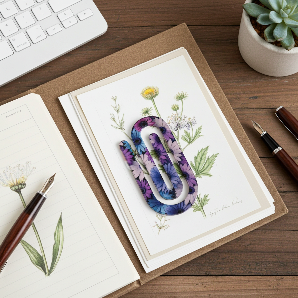 Sublimated Jumbo Paper Clips – Cute & Functional Page Markers