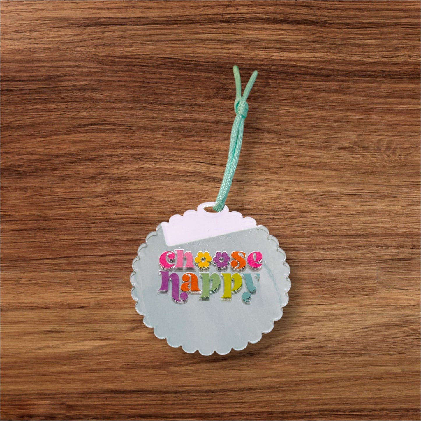 Choose Happy Car Charm