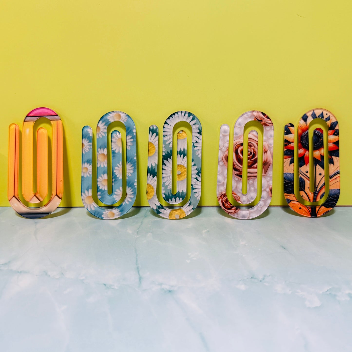 Sublimated Jumbo Paper Clips – Cute & Functional Page Markers