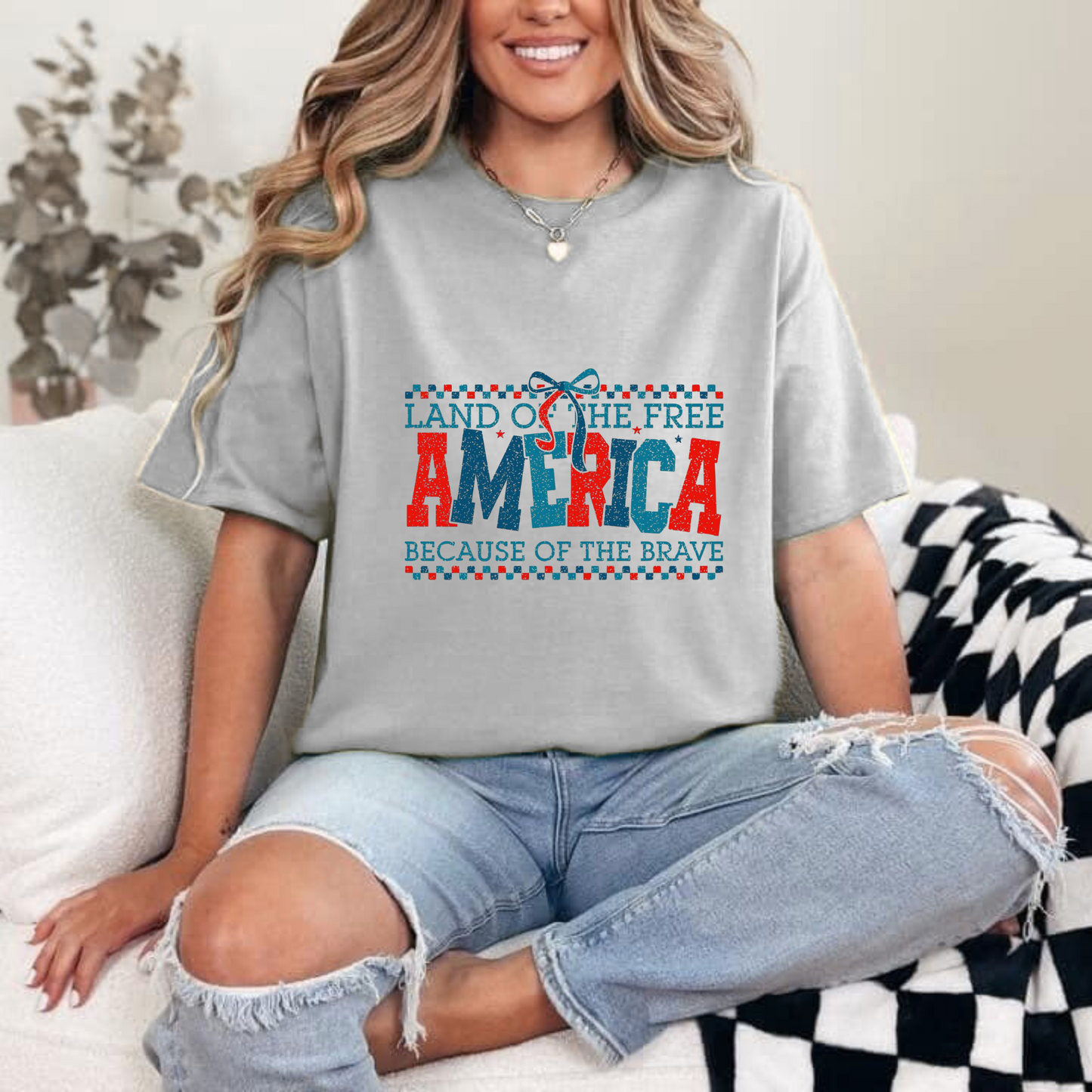 Land of the Free Graphic Tee