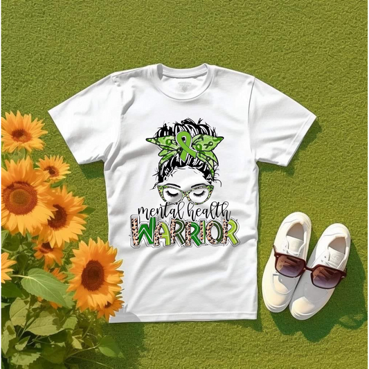 Mental Health Warrior T-Shirt – Unisex Graphic Tee