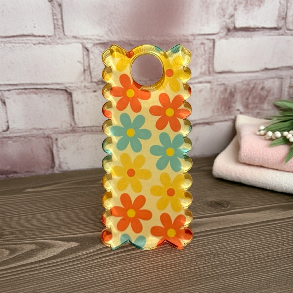 Acrylic Tumbler Name Plate
