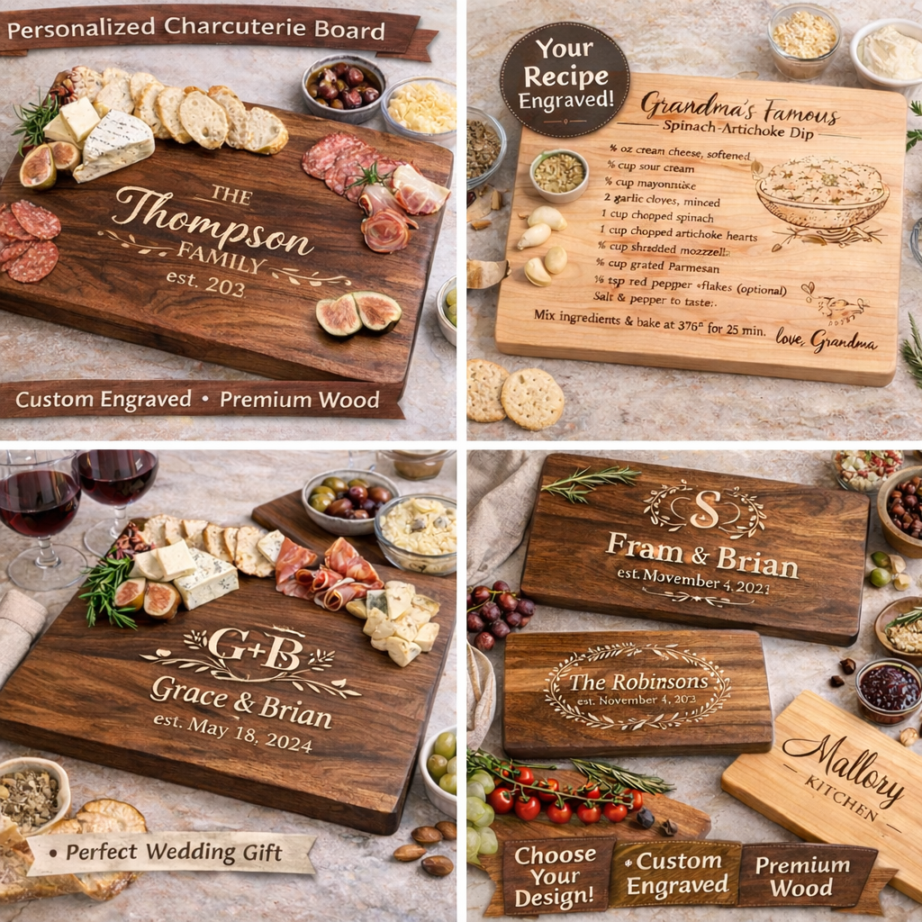 Personalized Charcuterie Board
