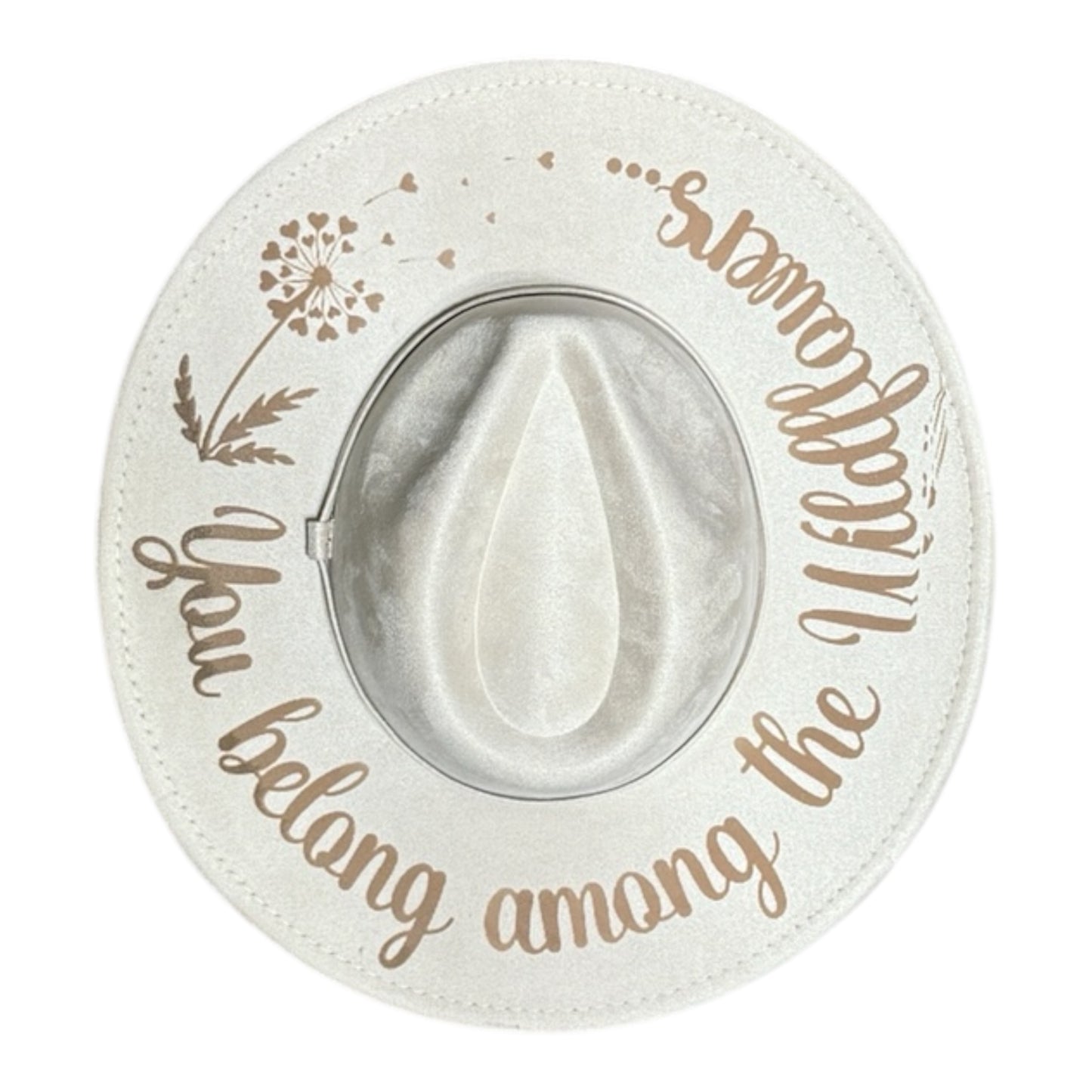 🌾 Wide Brim Laser-Engraved Rancher Hat