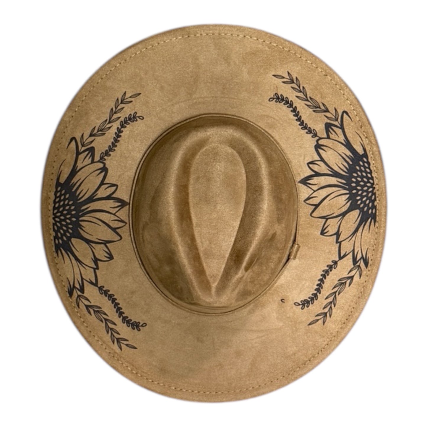 🌾 Wide Brim Laser-Engraved Rancher Hat