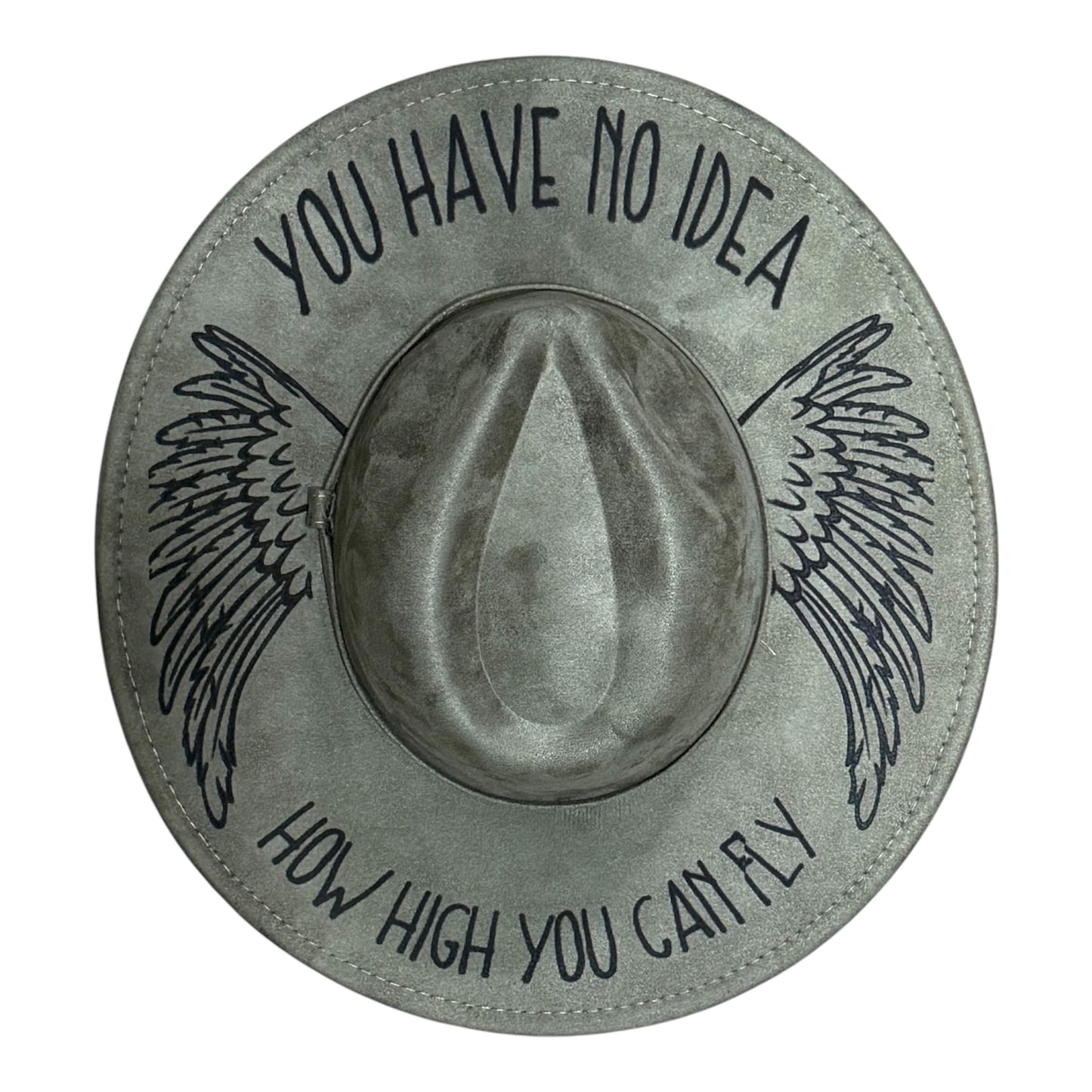 🌾 Wide Brim Laser-Engraved Rancher Hat