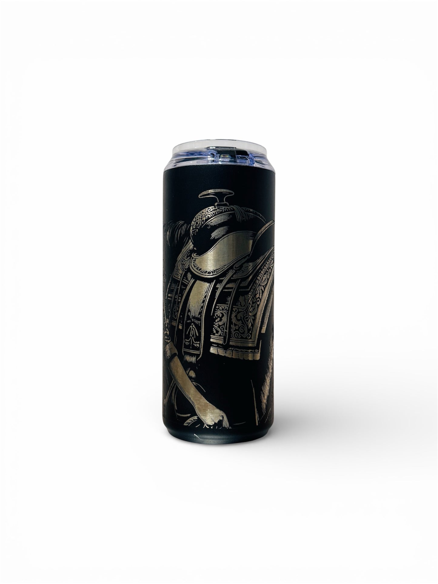 Laser Engraved Cowgirl Tumbler