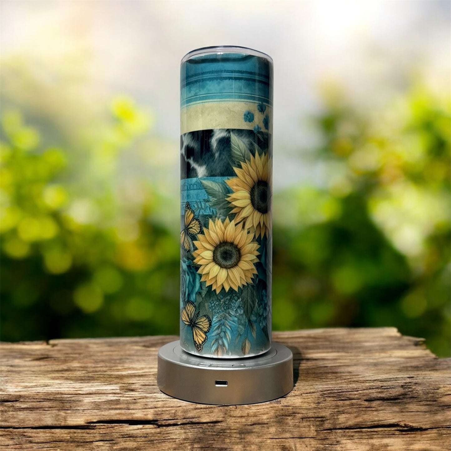 30oz Sunflower Sublimation Stainless Steel Tumbler