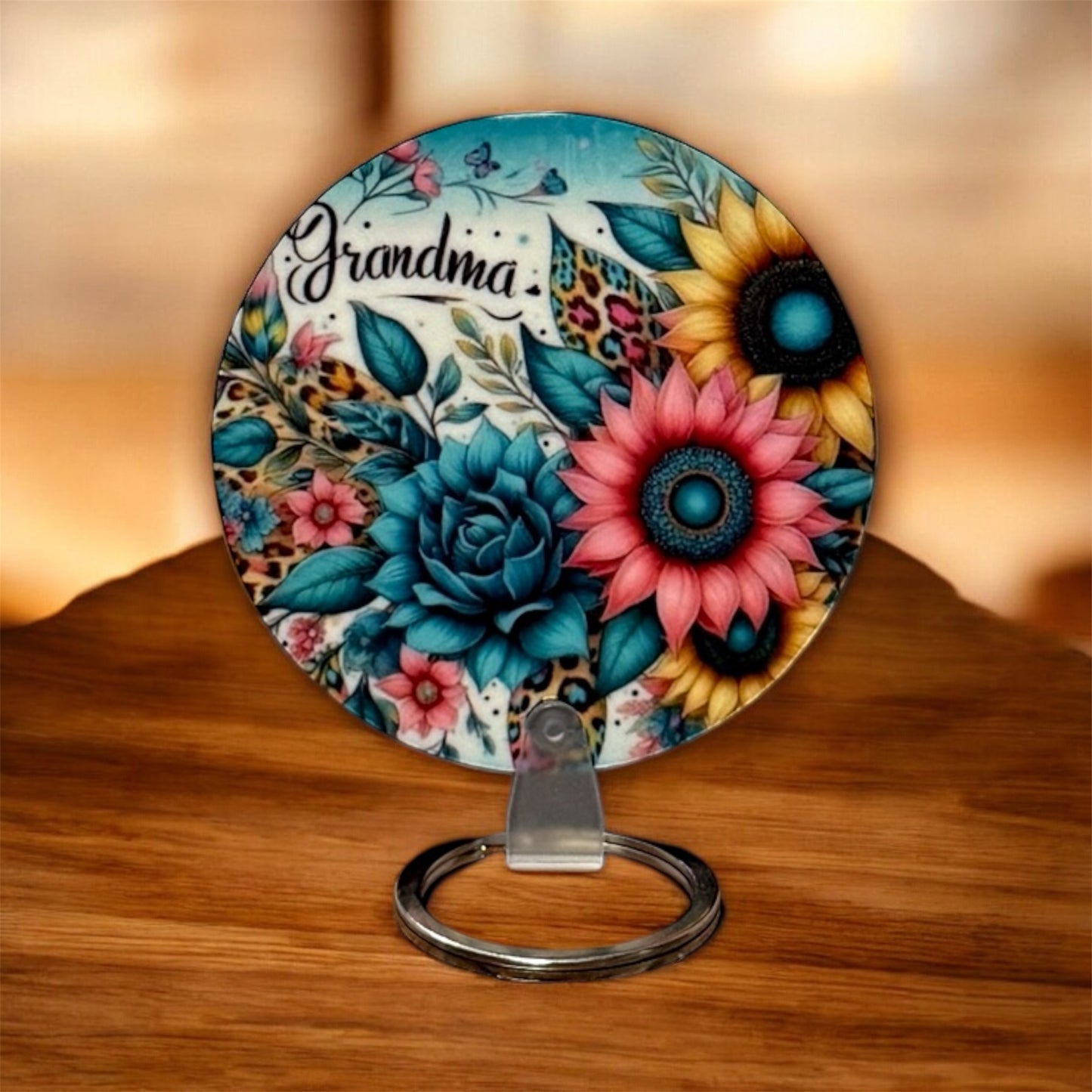 "Grandma" Sublimated Key Chain