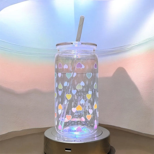 16oz Clear Plastic Beer Can Cup