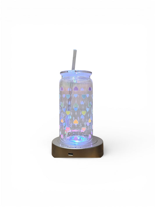 16oz Clear Plastic Beer Can Cup