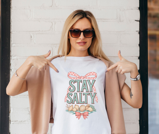 "Stay Salty" Beachy Tee