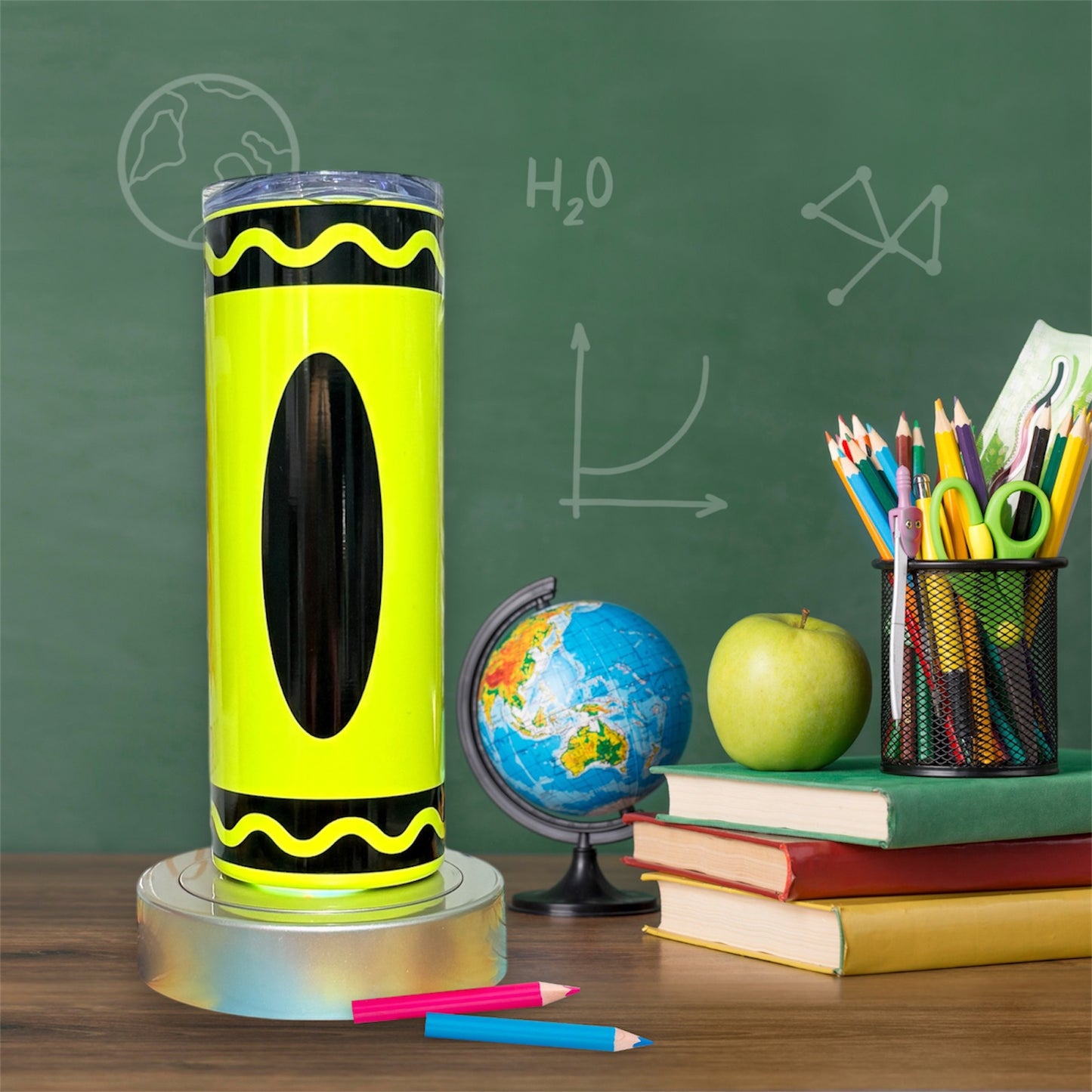Bright & Fun Crayon 20oz Stainless Steel Tumbler