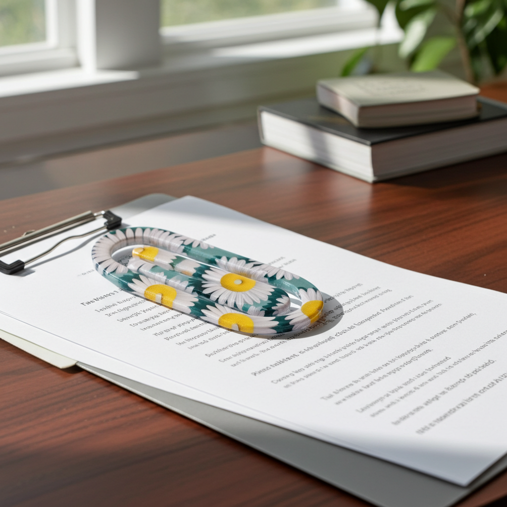 Sublimated Jumbo Paper Clips – Cute & Functional Page Markers
