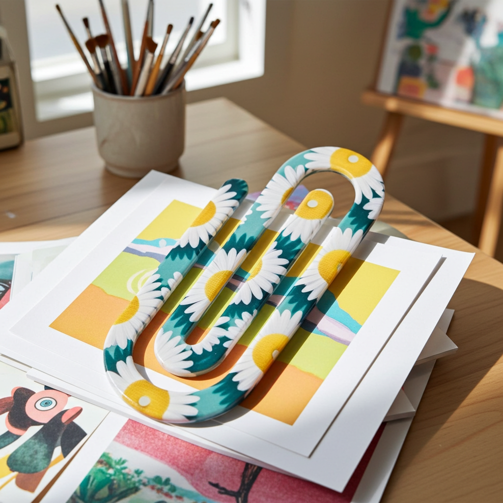 Sublimated Jumbo Paper Clips – Cute & Functional Page Markers