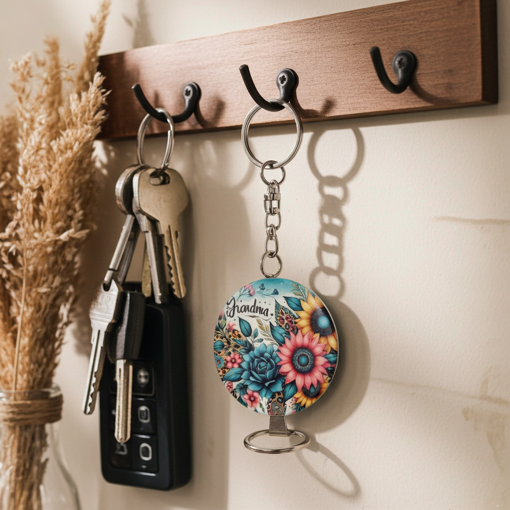 "Grandma" Sublimated Key Chain