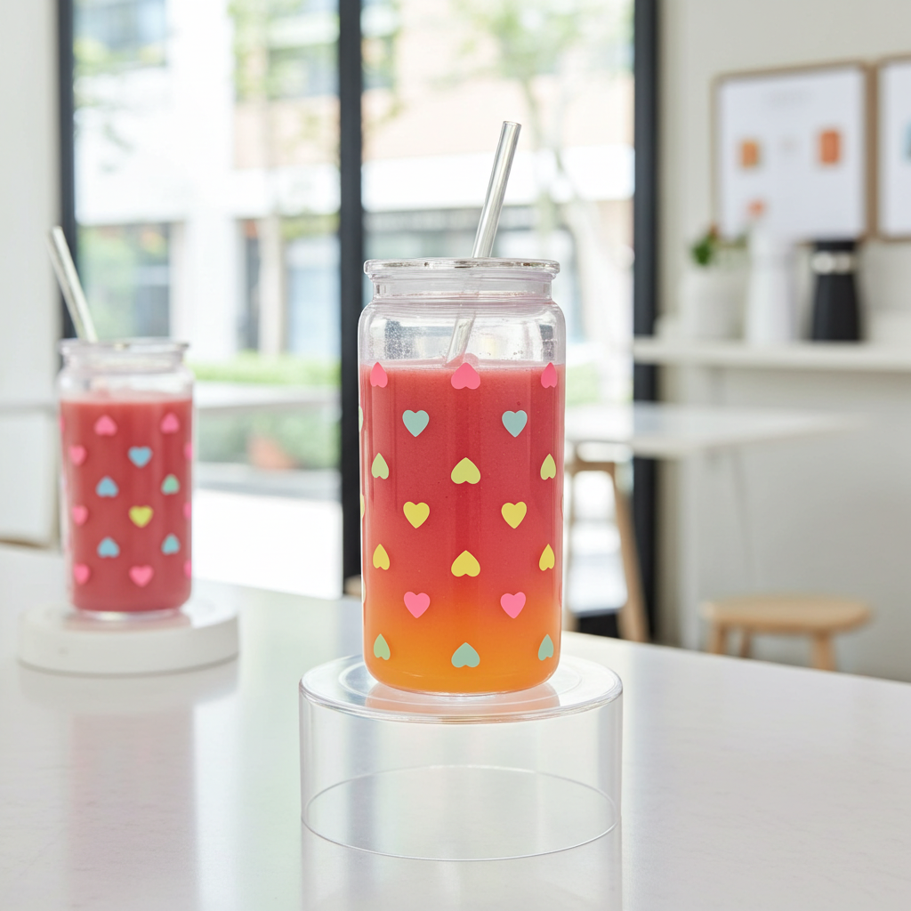 16oz Clear Plastic Beer Can Cup