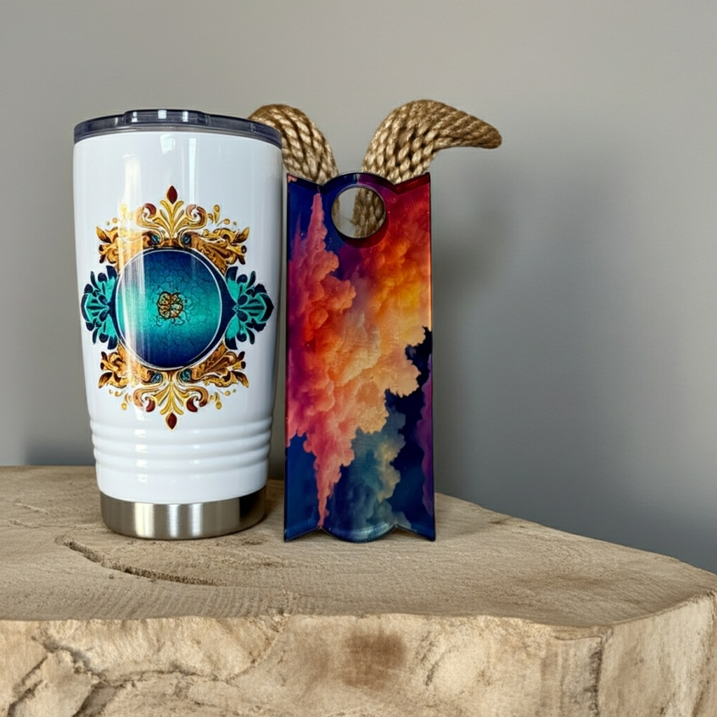 Acrylic Tumbler Name Plate